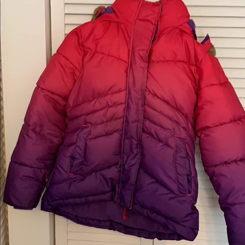 Girls Ombré Winter Coat